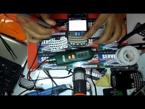 Reparacion de teclado Blackberry 8520