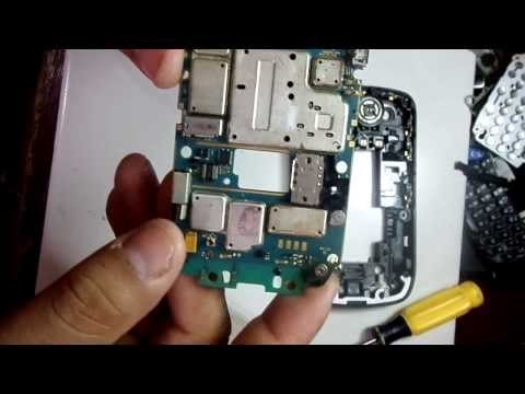 Desarme y mantenimiento de Blackberry