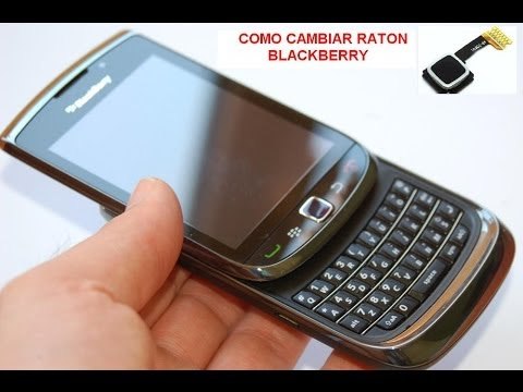 Como cambiar el ratón del Blackberry 9800