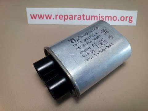 Probar el condensador/capacitador de microondas