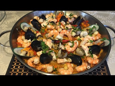 Paella de mariscos