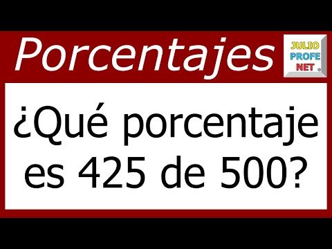 Resolución de Ejercicio de Porcentajes - 2