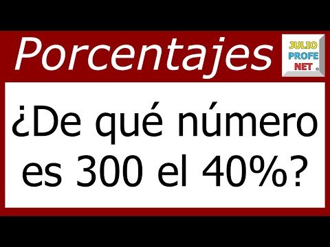 Resolución de Ejercicio de Porcentajes - 3