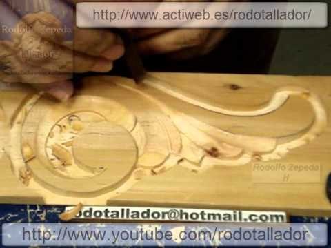 El arte de tallar madera