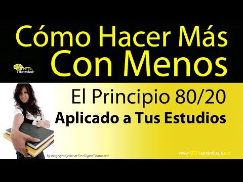 El Principio de Pareto