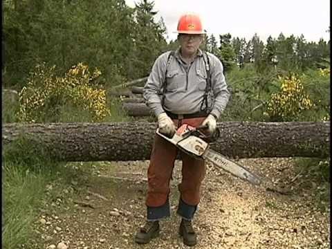 El Peligro de usar una  Motosierra