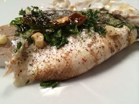 Pescado al horno