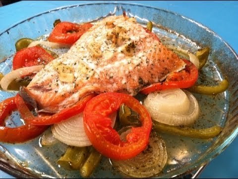 Salmón al horno