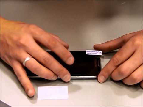 Colocar protector de pantalla sin burbujas