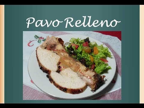 Pavo relleno para Navidad y Año Nuevo 2015