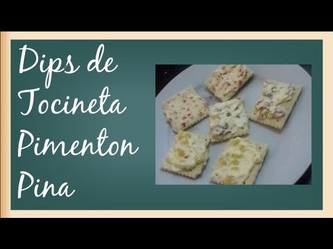 Aperitivos - Salsa de Tocineta, Pimentón y Piña
