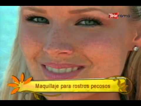 Maquillaje - Rostros pecosos