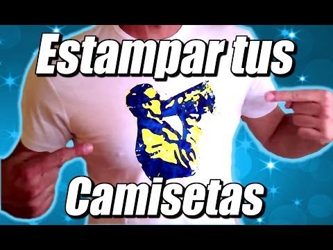 Aprende a estampar tus playeras