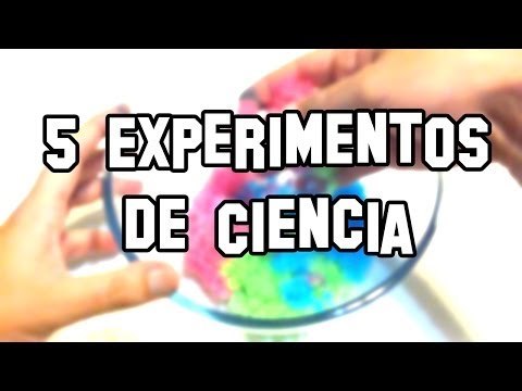 Experimentos de Ciencia caseros y fáciles