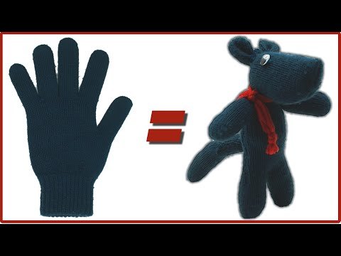 Como hacer un muñeco con un guante