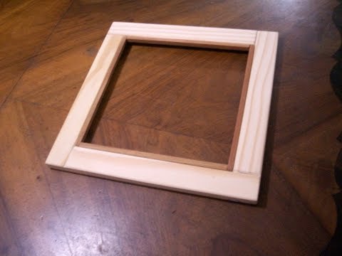 Hacer marcos para cuadros