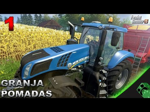 Enseñando ea jugar Farming Simulator 2015