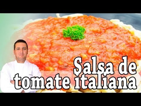 Salsa de tomate italiana