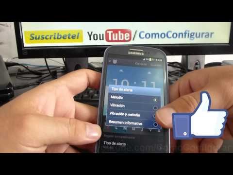 Poner la alarma en Samsung Galaxy S3