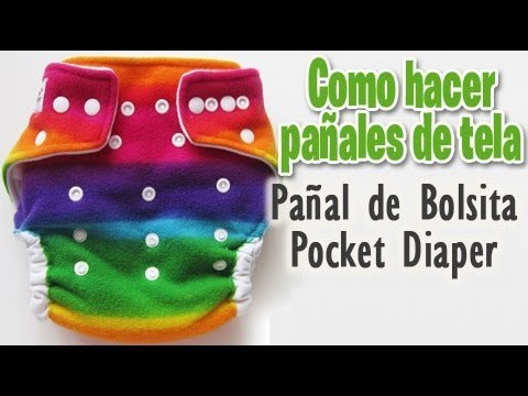 Hacer pañales de tela