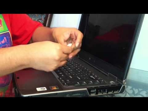 Limpieza de teclado de portatil