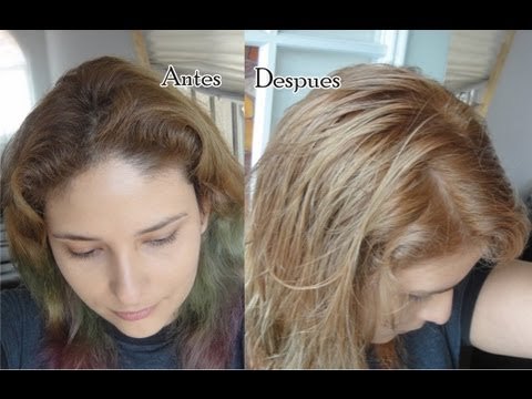 Como aclarar tu cabello sin decolorar