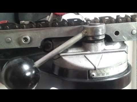 Afilar cadena de motosierra