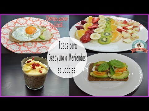 Desayunos saludables