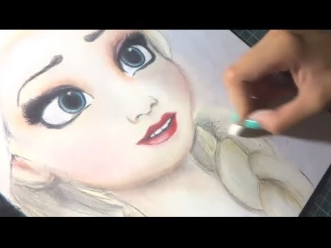 Dibujo veloz - Elsa