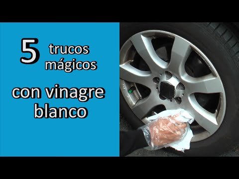 Trucos con viagre blanco