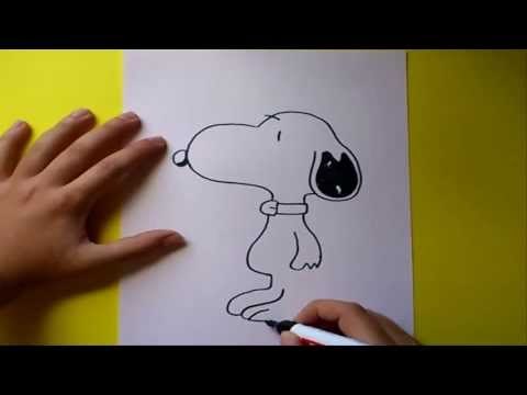 Dibujar a Snoopy 