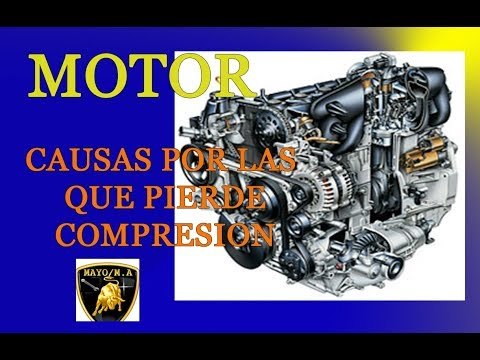 Por que un motor pierde compresión?