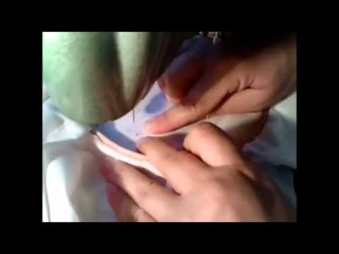 Hacer una sábana para cuna