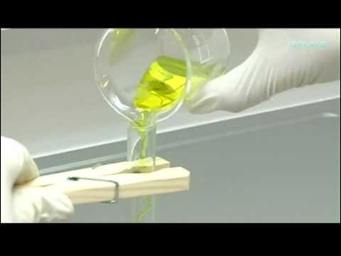 Técnicas básicas de laboratorio: reacciones químicas