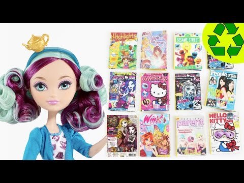 Hacer revistas para tus muñecas