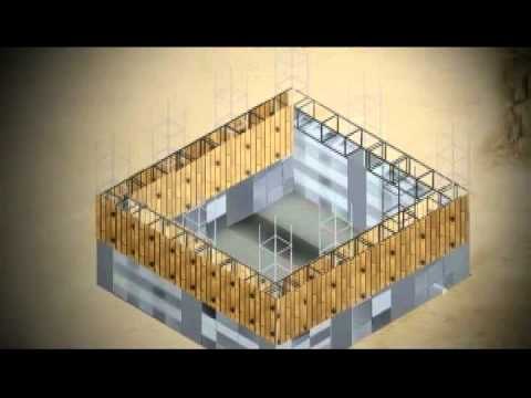 Construcción de tanque o cisterna de agua.