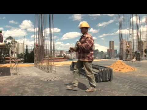 Construcción de columna de concreto