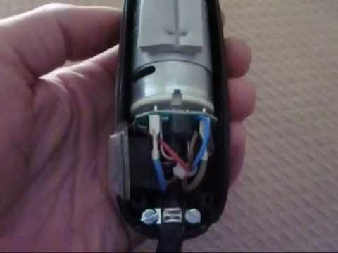 Reparar la máquina de cortar pelo