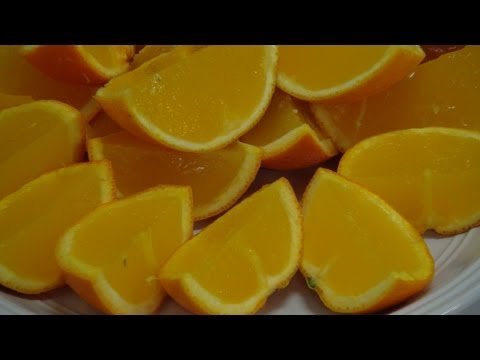 Hacer gelatina con jugo de frutas