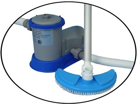 Instalación de filtro para piletasde lona