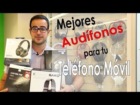 Audífonos, auriculares para teléfono móvil 