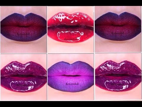 Labios intensos, bicolor y en degrade