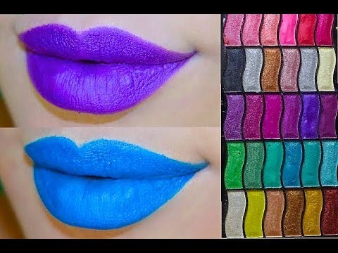 Como crear labiales con sombra