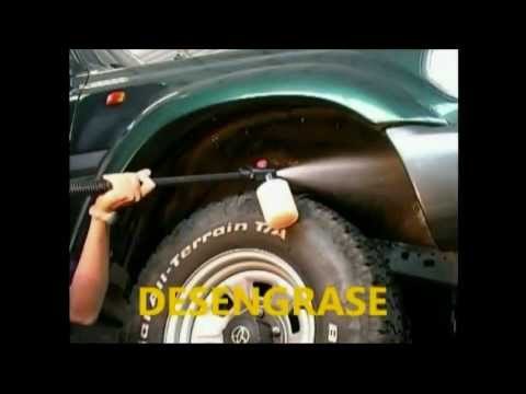 Recubrimiento plastico anticorrosivo para coches