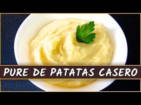 Puré de patatas casero