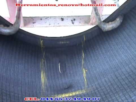 Reparar llanta de moto parte 1