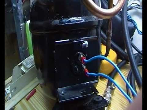 Prueba el compresor del refrigerador manualmente