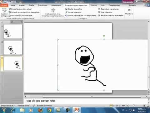 Película en Power Point 2010