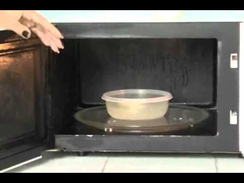Limpiar microondas facil y rápido