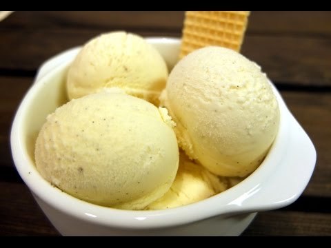 Helado de vainilla paso a paso